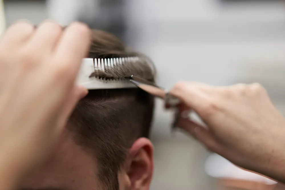 Coiffure homme