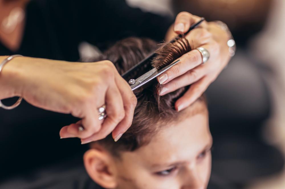 Coupe de cheveux enfant